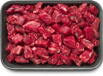 Beef USDA Choice Hand Cut For Chili - 1.25 Lb - Image 1