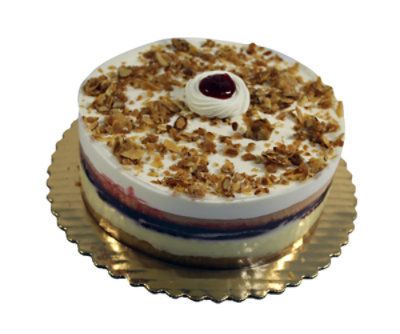 Bakery Cake Almond Raspberry 8 Inch 1 layer - safeway