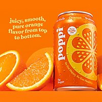 Poppi Orange Prebiotic Soda - 12 Oz - Image 2