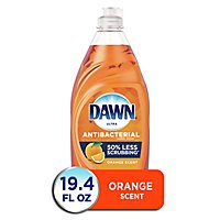 Dawn Ultra Antibacterial Dishwashing Liquid Dish Soap Orange Scent - 19.4 Fl. Oz. - Image 1