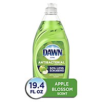 Dawn Ultra Antibacterial Dishwashing Liquid Dish Soap Apple Blossom Scent - 19.4 Fl. Oz. - Image 1