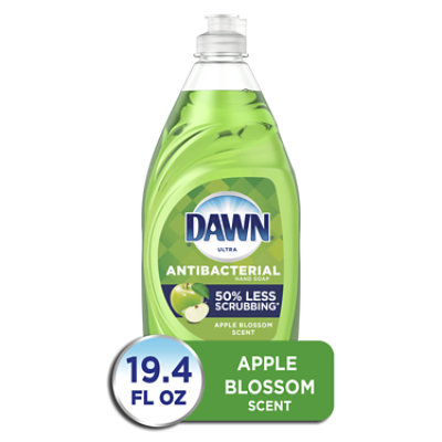 Dawn Ultra Antibacterial Dishwashing Liquid Dish Soap Apple Blossom Scent - 19.4 Fl. Oz.