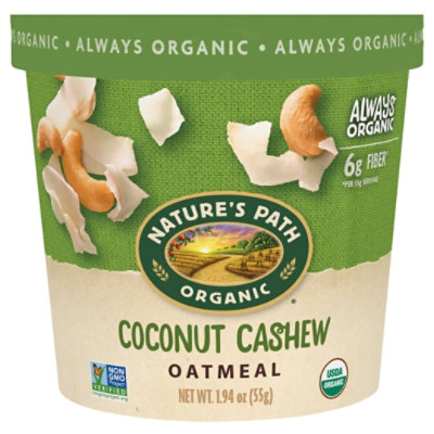 Nature's Path Organic Hot Coconut Cashew Oatmeal - 1.94 Oz - Image 3