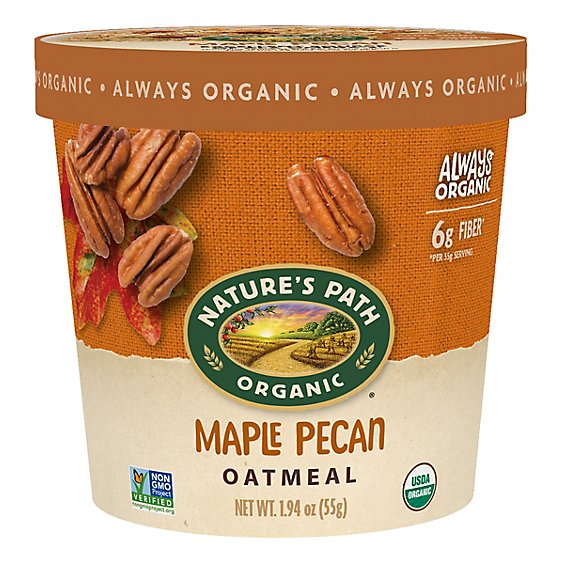 Nature's Path Organic Maple Pecan Oatmeal - 1.94 Oz