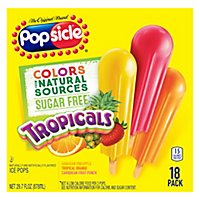 Popsicle Ice Pops Sugar Free Tropicals - 18 Count - Image 2