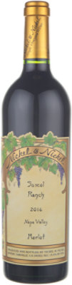 Nickel & Nickel Merlot Suscol Ranch Wine - 750 Ml