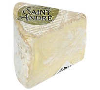St Andre Brie Pre Cut Cheese Wedge 0.50 LB