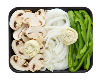 Peppers Onions & Mushroom Mix - 1Lb - Image 1