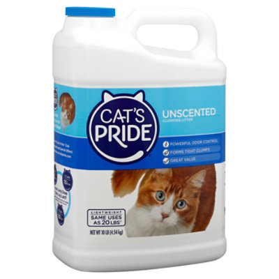 Cats Pride Cat Litter Lightweight Unscented Jug - 10 Lb