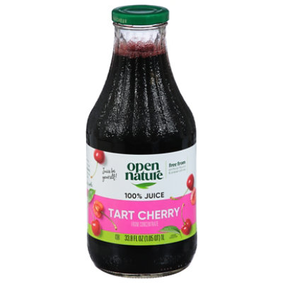 Open Nature 100% Juice Tart Cherry - 33.8 Fl. Oz.