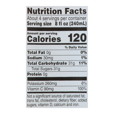 Open Nature 100% Juice Mango Nectar From Concentrate - 33.8 Fl. Oz. - Image 3