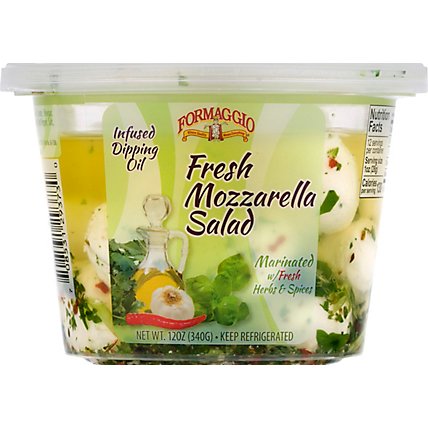 Formaggio Fresh Mozzarella Famous Marinated Salad - 12 Oz - Image 2