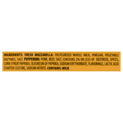 Formaggio Pepperoni And Mozzarella Artisan Wraps - 6 Oz - Image 4