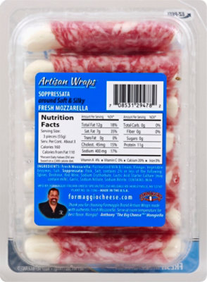 Formaggio Soppressata Artisan Wraps - 5 Oz - Image 5