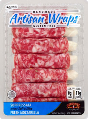 Formaggio Soppressata Artisan Wraps - 5 Oz - Image 2