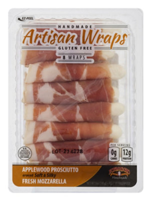 Formaggio Applewood Prosciutto Artisan Wraps - 5 Oz - Image 1