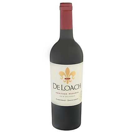 Deloach California Cabernet Red Wine - 750 Ml - Image 3