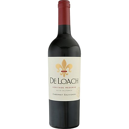 Deloach California Cabernet Red Wine - 750 Ml - Image 2