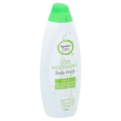 Signature Care Body Wash Cool Moisturizing Fresh Scent - 24 Fl. Oz. - Image 1