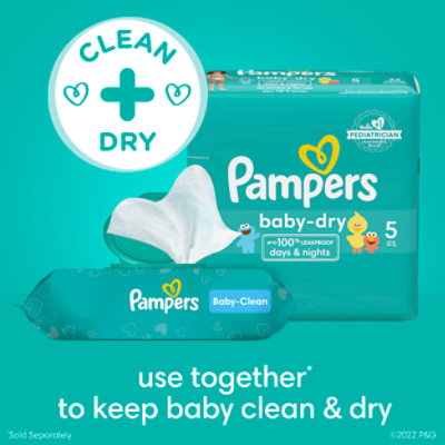 Pampers Baby Wipes Baby Clean Scented 3X Pop Top - 216 Count - Image 7