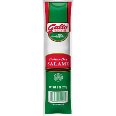 Gallo Salame Italian Dry Salame Chub - 8 Oz - Image 2