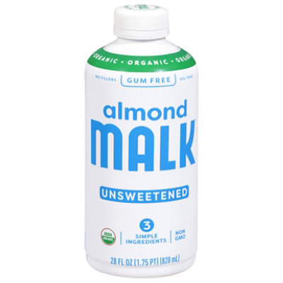 Malk Unsweetened Almond Milk - 28 Oz