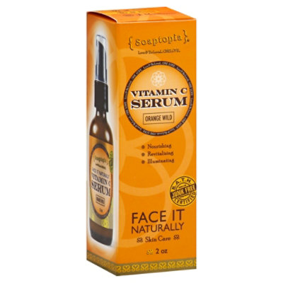 Soaptopia Face It Ntrly Vitamin C Serum - 2 Oz