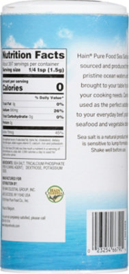 Hain Salt Iodized - 21 Oz - Image 6