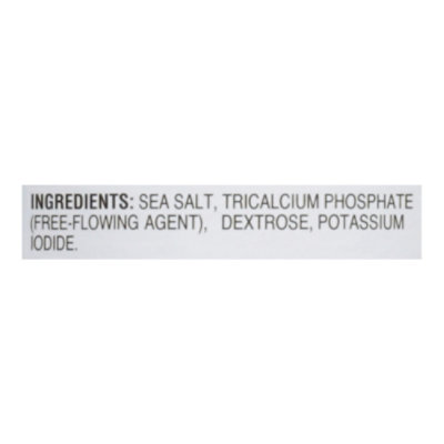 Hain Salt Iodized - 21 Oz - Image 5