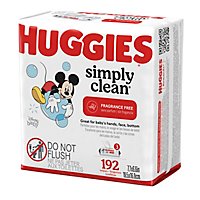 Huggies Simply Clean Unscented Baby Wipes - 3-64 Count - Image 9