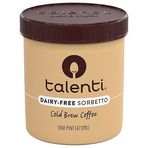 Talenti Sorbetto Dairy Free Cold Brew Coffee - 1 Pint