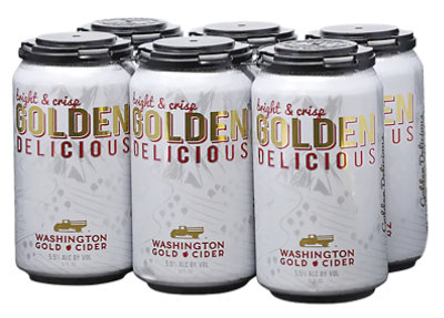 Wa Gold Cider In Cans - 6-12 Fl. Oz. - Image 1