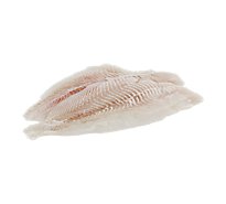 Seafood Service Counter Fish Flounder Fillet Fresh - 1.00 LB