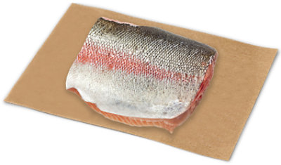 Rainbow Trout Fillet Skin On Farm Raised Fresh - 1 Lb - Image 1