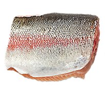 Seafood Service Counter Fish Trout Rainbow Fillet Skin On Fresh - 1.00 LB