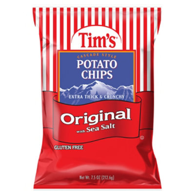 Tim's Original Potato Chips Sea Salt - 7.5 Oz - Image 1