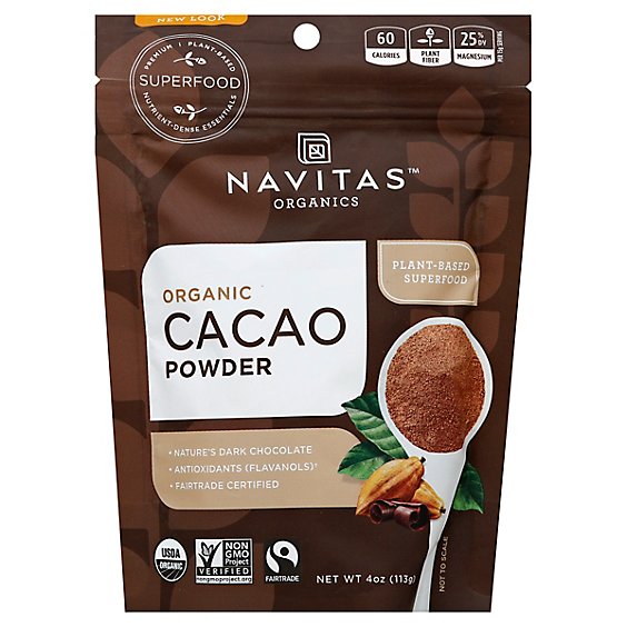 Navitas Cacao Powder - 4 Oz