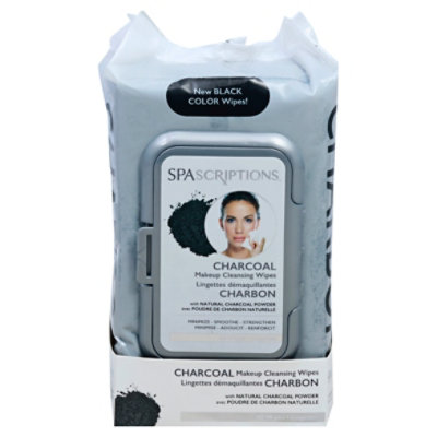 Global Charc Makeup Cleans Wipes 60ct - 5 Oz - Image 3