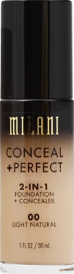 Milani Milani Conceal Perf 2n1 Lt Nat - 1 Fl. Oz. - Image 2