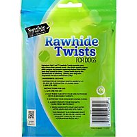 Signature Pet Care Dog Chew Rawhide Twists 20 Count Pouch - 4.2 Oz - Image 5