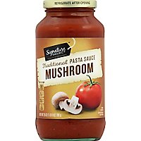 Signature SELECT Pasta Sauce Traditional Mushroom Jar - 25 Oz - Image 2