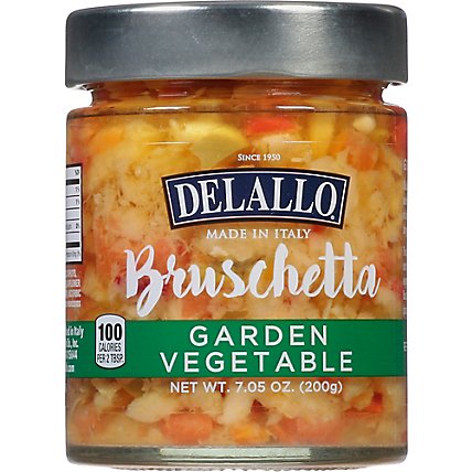 Delallo Vegetable Bruschetta - 7.05 Oz - Image 2
