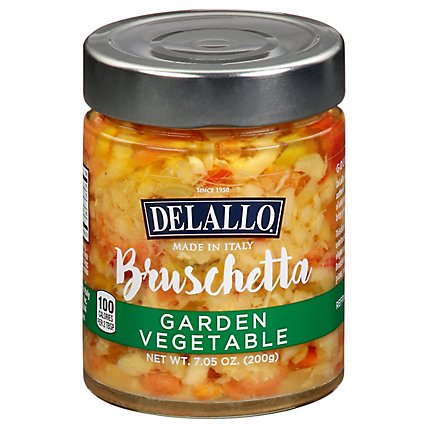 Delallo Vegetable Bruschetta - 7.05 Oz - Image 1