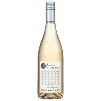 Amity Oregon White Pinot Noir Wine - 750 ML - Image 1