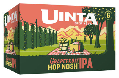 Uinta Grapefruit Ipa - 6-12 Fl. Oz. - Image 1