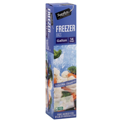 Freezer Bags - Zipper Gallon