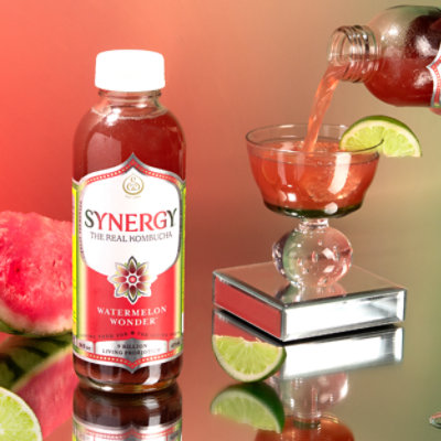 Synergy The Real Kombucha Watermelon Wonder - 16 Fl. Oz. - Image 6