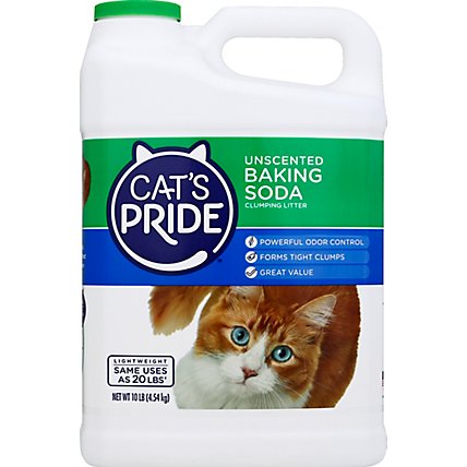 Cats Pride Cat Litter Lightweight Multi Clumping Unscented Jug - 10 Lb - Image 1