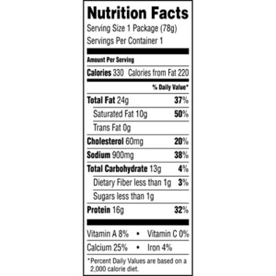 Hillshire Snacking Uncured Pepperoni & White Cheddar Cheese - 2.76 Oz - Image 3