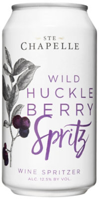 Ste Chapelle Wild Huckleberry Spritz Can - 375 Ml